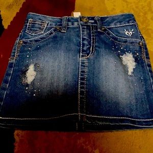 (Justice) Jean skirt NWOT